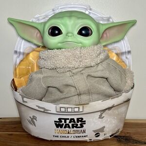 Baby Yoda Grogu Plush Toy Star Wars Mandalorian The Child 11-Inch Figure NEW